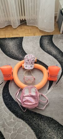 Casquette Hello Kitty & Masque  Cressi rose,sac a dos,flotta