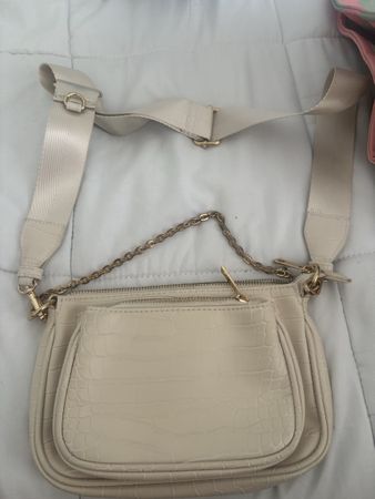 Sac bandoulière blanc
