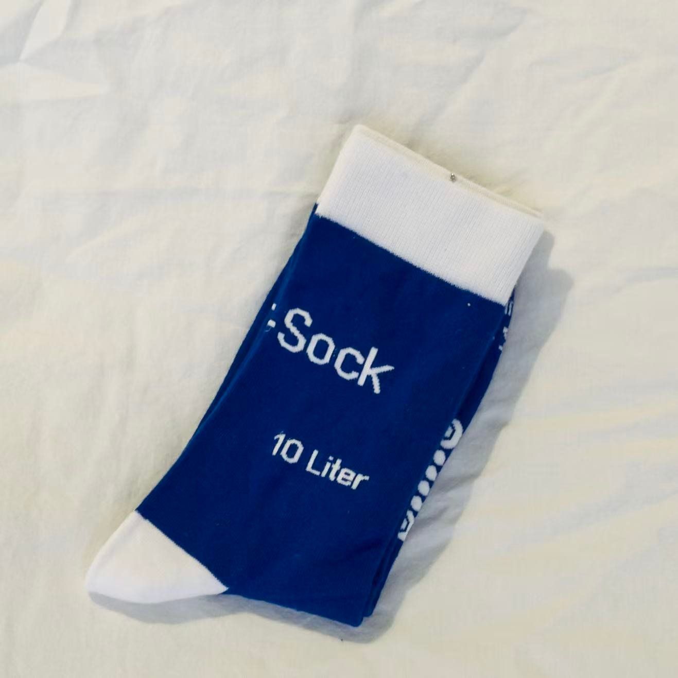 Calze: Züri-Sock (blau) – Nuovo e nell'imballaggio originale da Regensdorf venduto da lix_v7nb