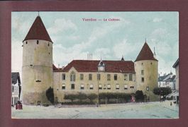 YVERDON - Le Château - 1907