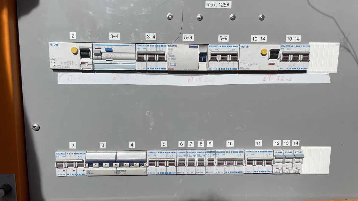 Elettrotecnica: Baustromverteiler Bauprovisorium Stromverteiler 63A Fi Typ B – Usato da Zürich venduto da felix.good 2