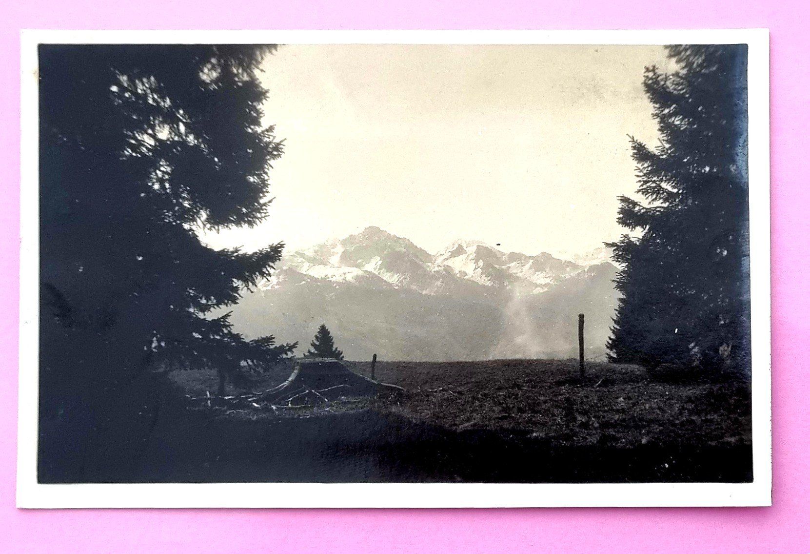 Ansichtskarten: Jaunpass - Ausblick von der Passhöhe – Gebraucht aus Rothrist von RROENK