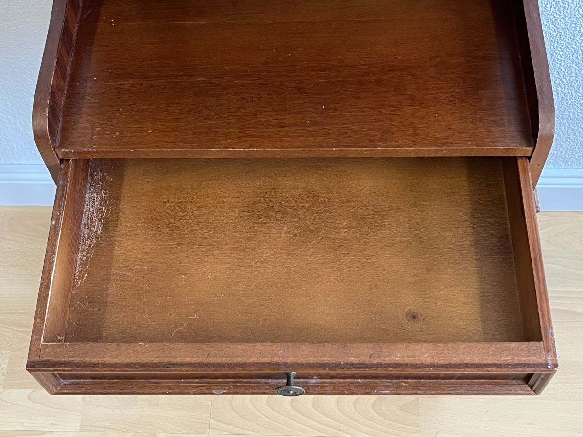 Tische: Vintage Telefontischli aus Holz – Gebraucht aus Horgen von Grizzly83 7
