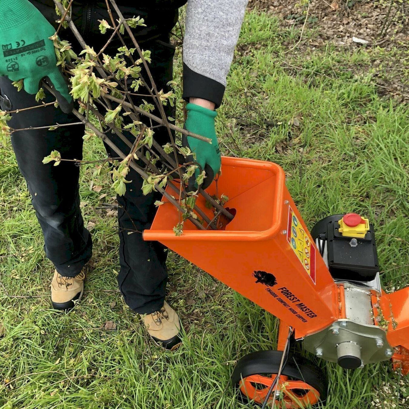 Trinciatrici: Forest Master Elektro Häcksler 2800 W – Nuovo e nell'imballaggio originale da Bottighofen venduto da zaap 5