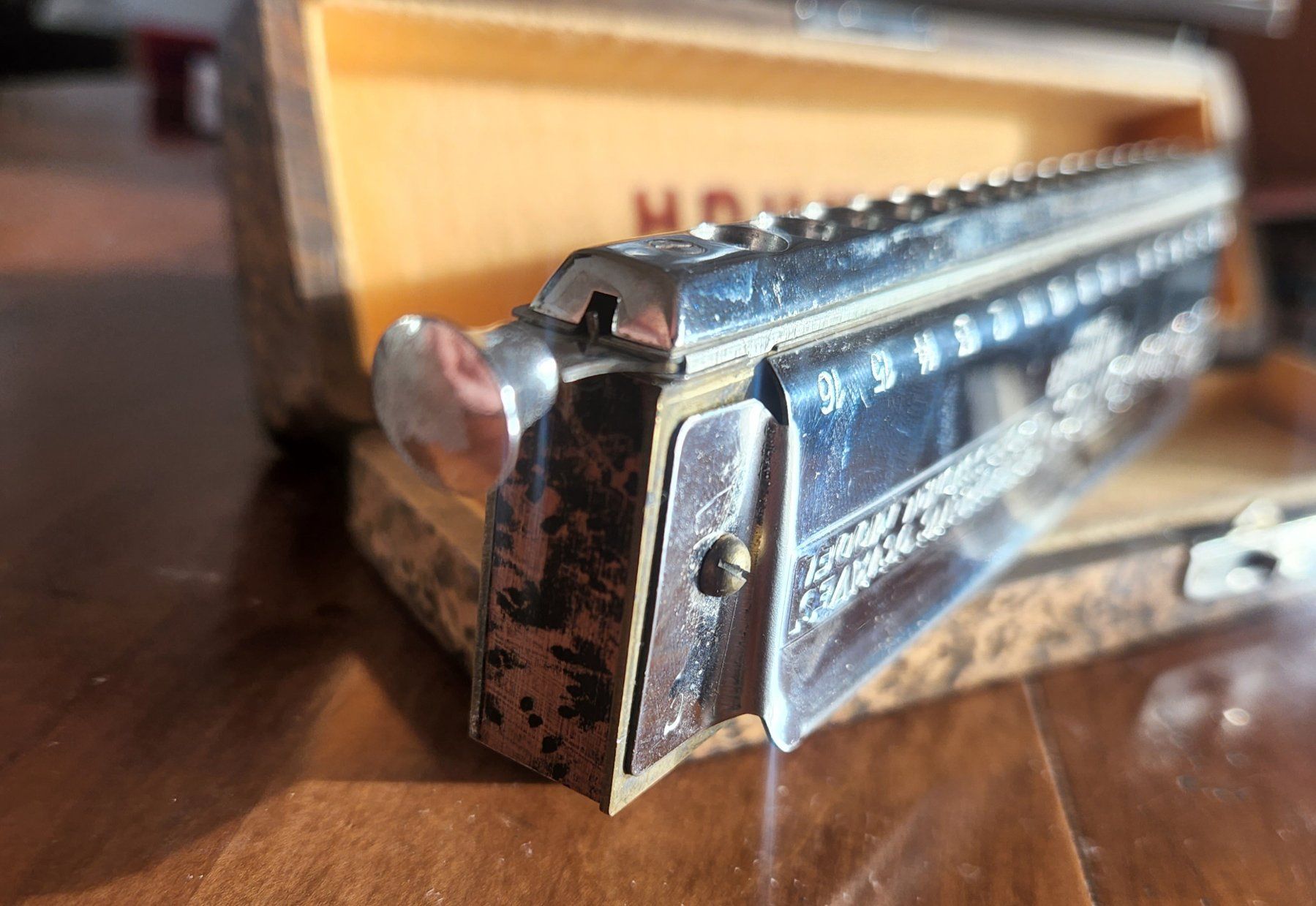 Hohner Strumenti musicali: Harmonica HOHNER CHROMONICA 4 – Usato da Lausanne venduto da gmax8995 2