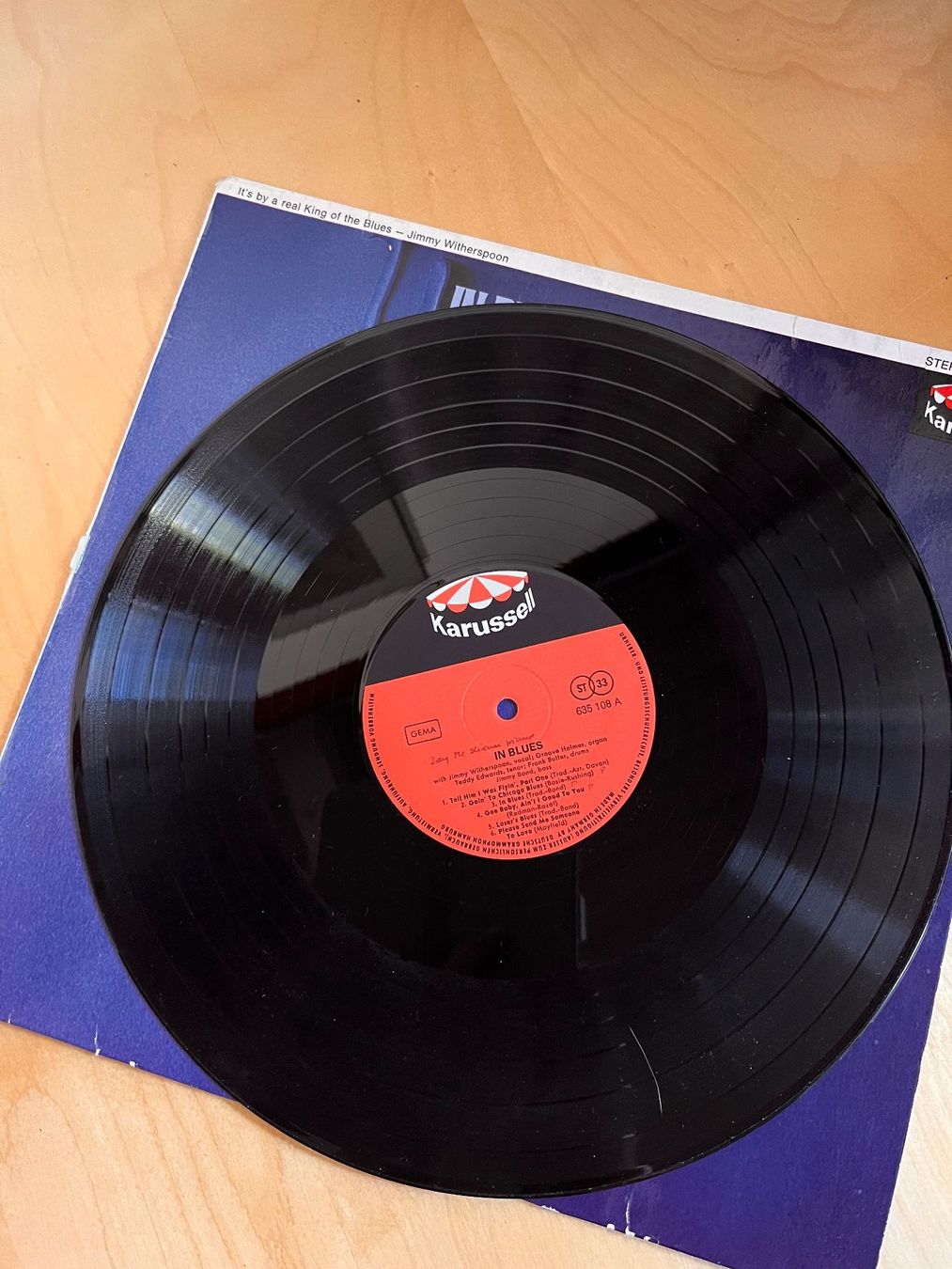 Dischi in vinile: Jimmy Witherspoon : In Blues, Schallplatte – Usato da Rüdlingen venduto da Timber_11 3