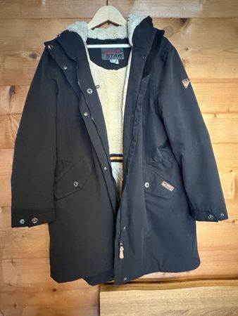 Winterjacke WinStar schwarz, gefüttert 46/48