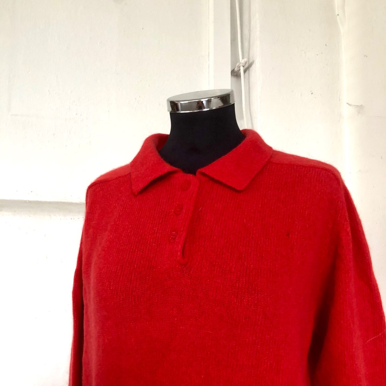 Maglioni & Felpe: Vintage Modissa Strickpullover Wolle rot, Grösse L – Usato da Brienz BE venduto da Kokolea84 1
