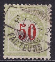 Portomarke SBK-Nr. 20BK (Ausgabe 1884-1886) gestempelt