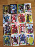 Fussballkarten verschiedene Spieler guter Zustand