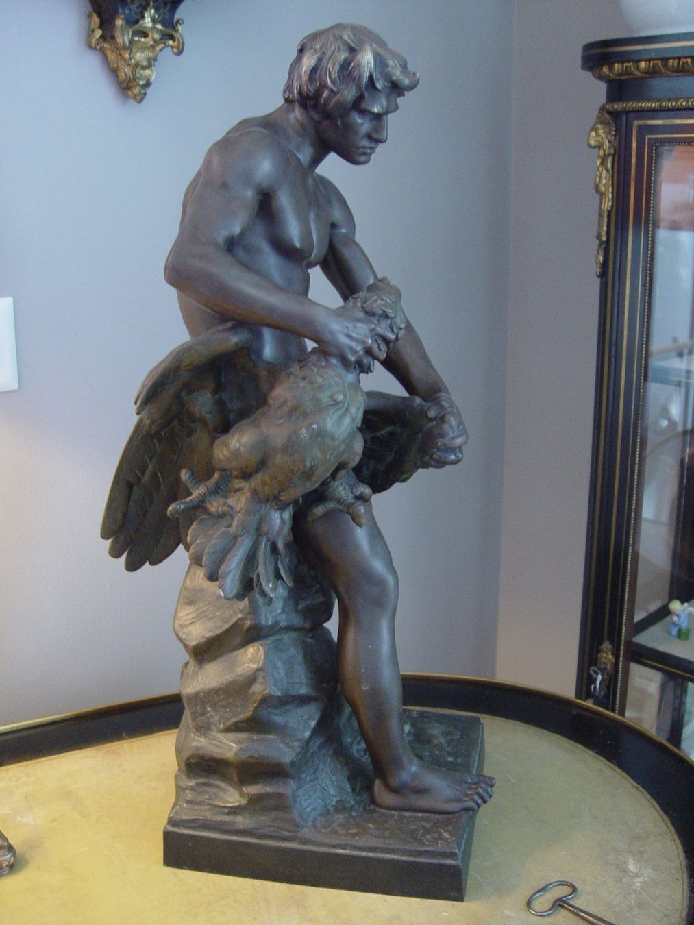 Sculture & Statue: Grosse Bronze -Skulptur – Usato da Rotkreuz venduto da Dobermann5 6