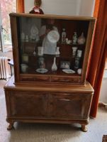 Antike Vitrine Vollholz