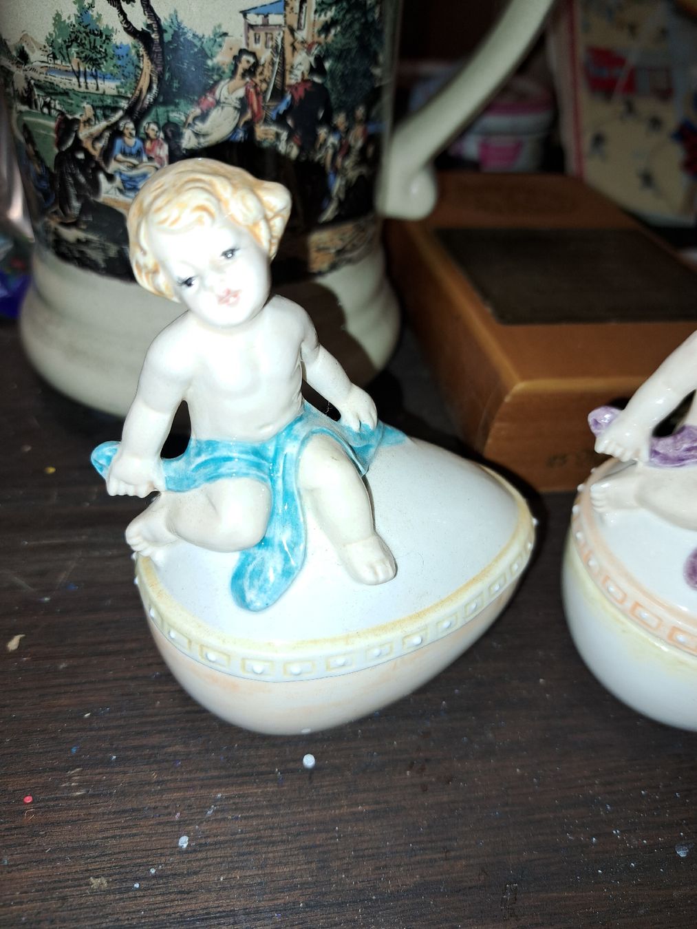 Figuren: Putten Obal Dosen Vintage  – Gebraucht aus Kölliken von Upcycling-by-Mc-TAM 2