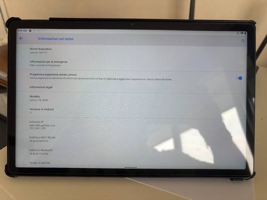 Tablet PC: Lenovo Tab P11  – Gebraucht aus Aurigeno von RICCARDO013