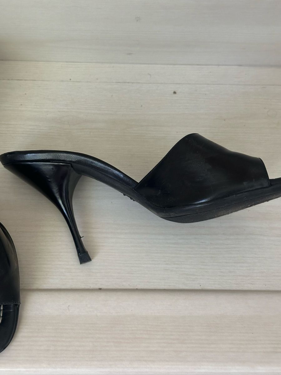 Prada Scarpe da donna: Prada Sandalen Schwarz Grösse 38 Leder – Usato da Kilchberg ZH venduto da Hoven01 5