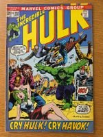 comics marvel group 1972 the  incredible Hulk originale usa