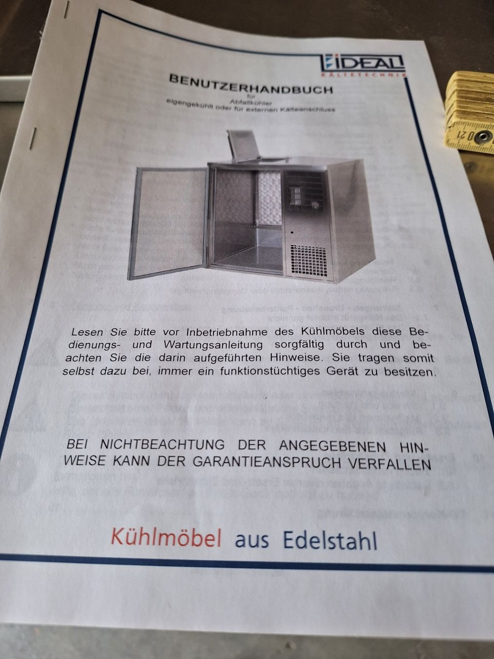 Cuisines complètes: Abfallkühler Ideal BIT20 – D'occasion à Frutigen par orpaw 3