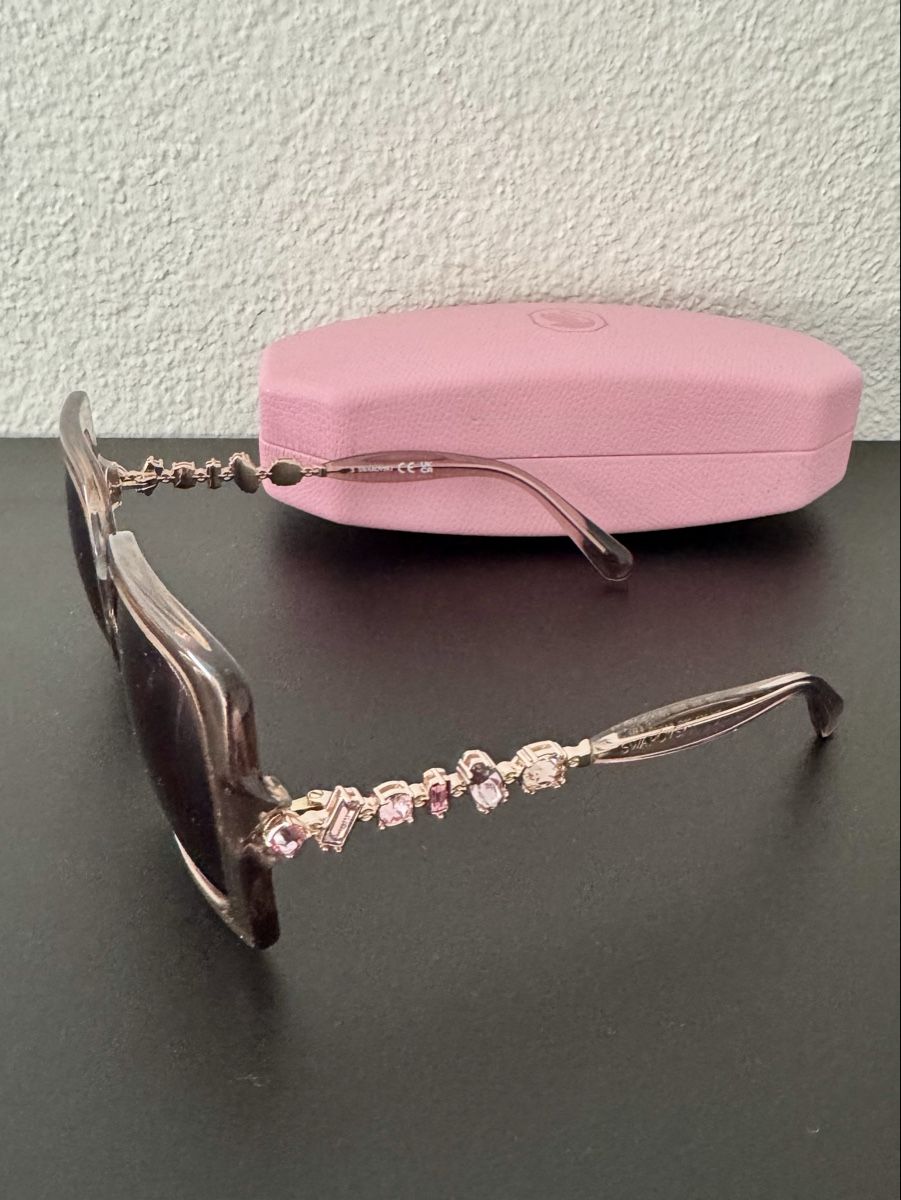 Swarovski Occhiali & Lenti: Swarovski sunglasses Gema Pink crystals – Usato da Thalwil venduto da amy_pjw 4