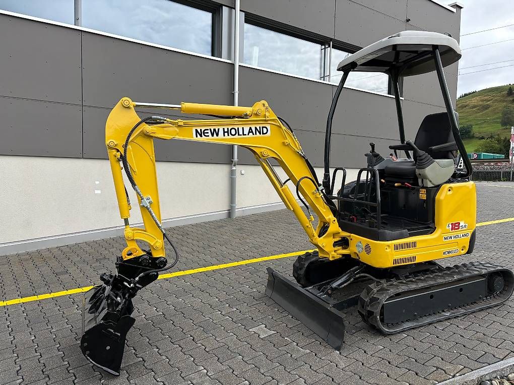New Holland Bagger: New Holland E18SR Bagger – Gebraucht aus Rothenthurm von FHS6418 3