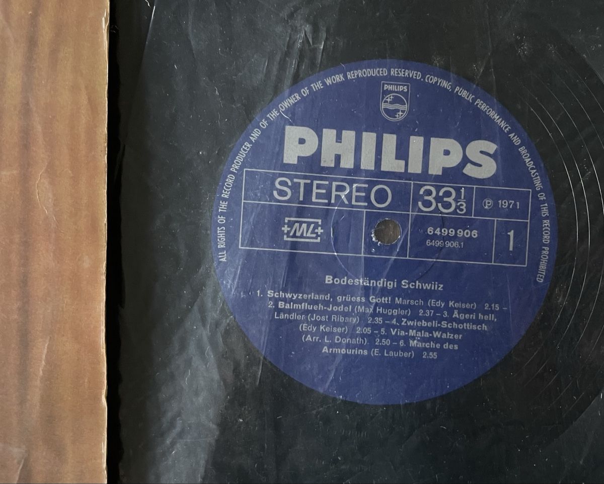 Dischi in vinile: Volksmusik Schweiz – Usato da Waldstatt venduto da Cremschnitte 1