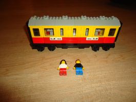Lego 7815 Eisenbahn 12V Schlaf - Wagen 1983