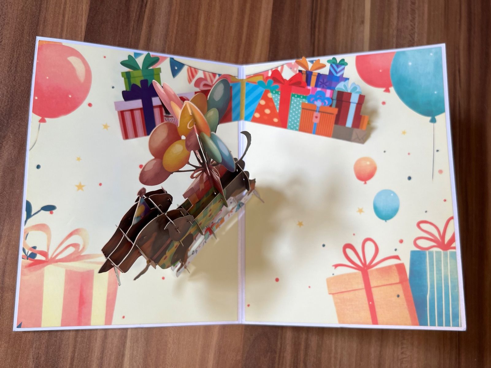 Cartoline: HUND GEBURTSTAGSKARTE 3D – Nuovo e nell'imballaggio originale da chiasso venduto da Wulli 2