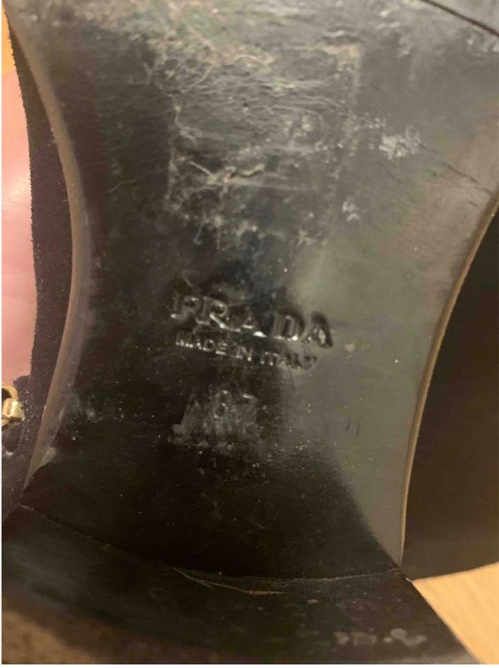 Prada Scarpe da donna: Prada Overknees / Stiefel Gr. 37 – Usato da Männedorf venduto da Cosmo11 3