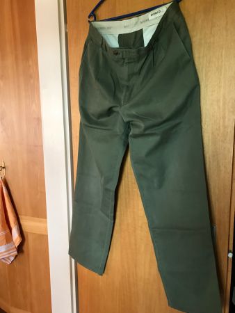 Herren Schild Chino Hose, Gr. 54, Baumwolle
