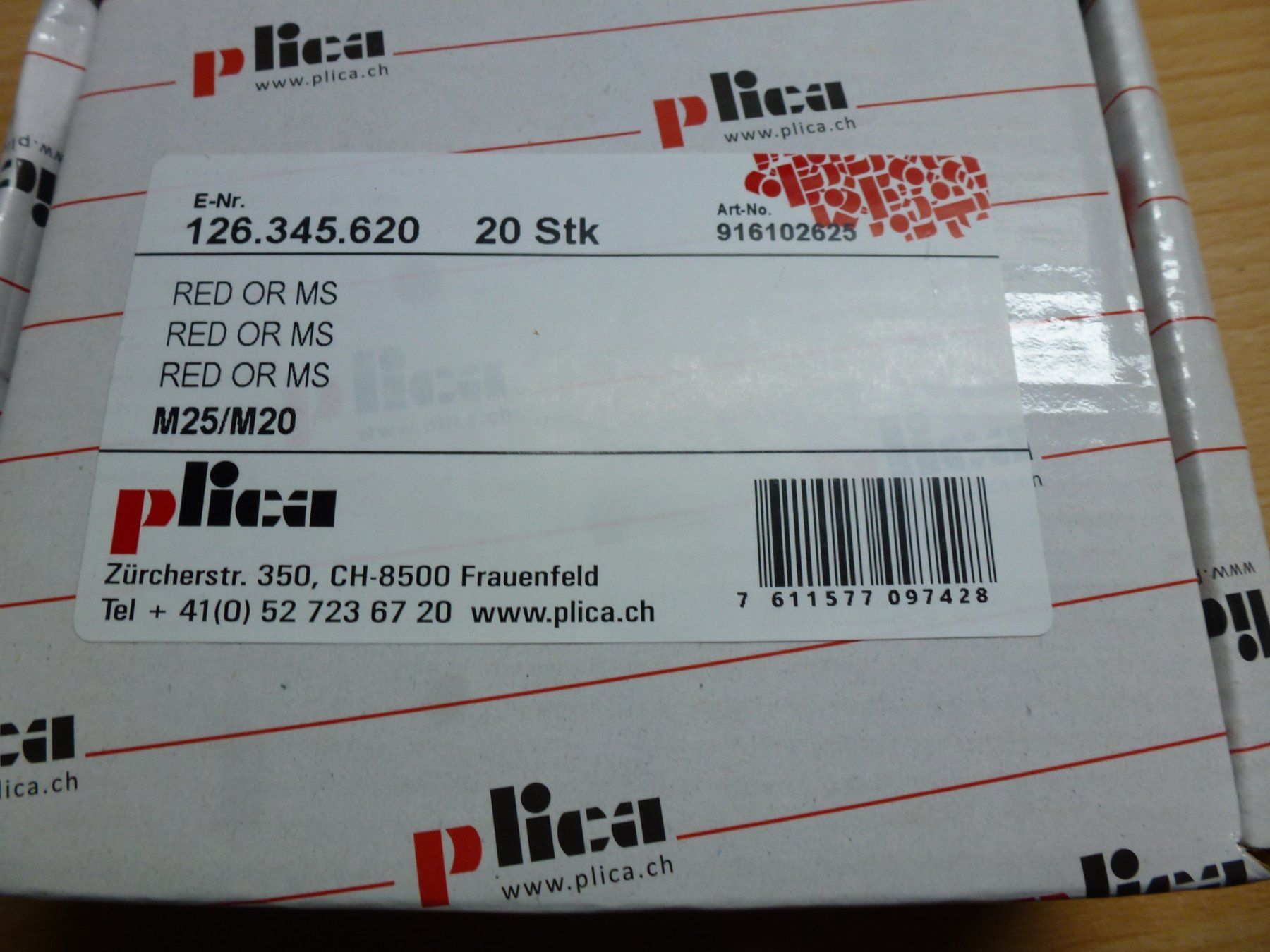 Ferramenta: 20St. Reduktionsflansch M25 / M20 Metall – Nuovo (secondo la descrizione) da Hombrechtikon venduto da HGK50 3