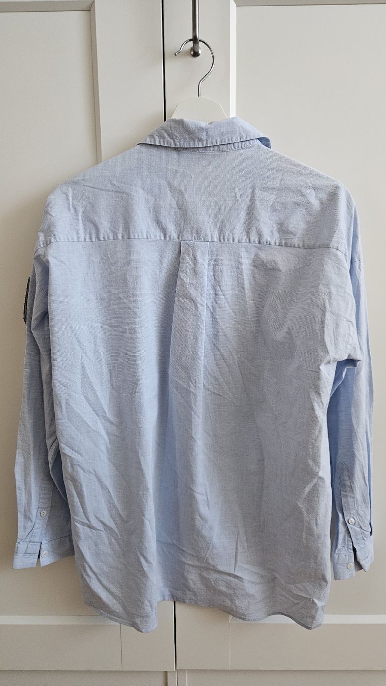 Zara Blusen: Zara Basic Bluse, hellblau Gr. S !LETZTE CHANCE! – Gebraucht aus Wetzikon ZH von ELIVNE 1
