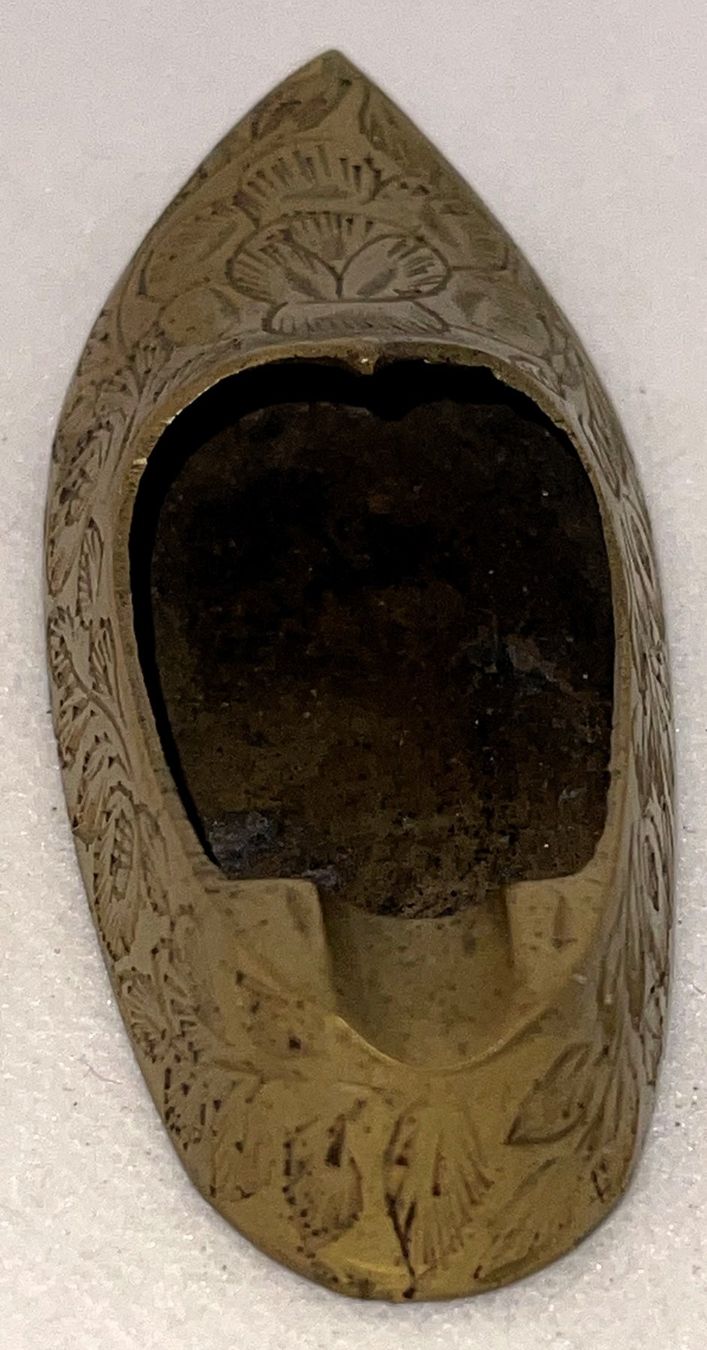 Aschenbecher: Aschenbecherschuh Antik Messing – Gebraucht aus Lutzenberg von Pinschi01 2