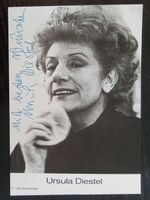Ursula Diestel 1920-2015 Autogramm Fotopostkarte 10x15cm