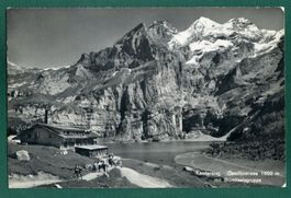 Kandersteg, Oeschinensee, Blümlisalpgruppe, 1971,gelaufen