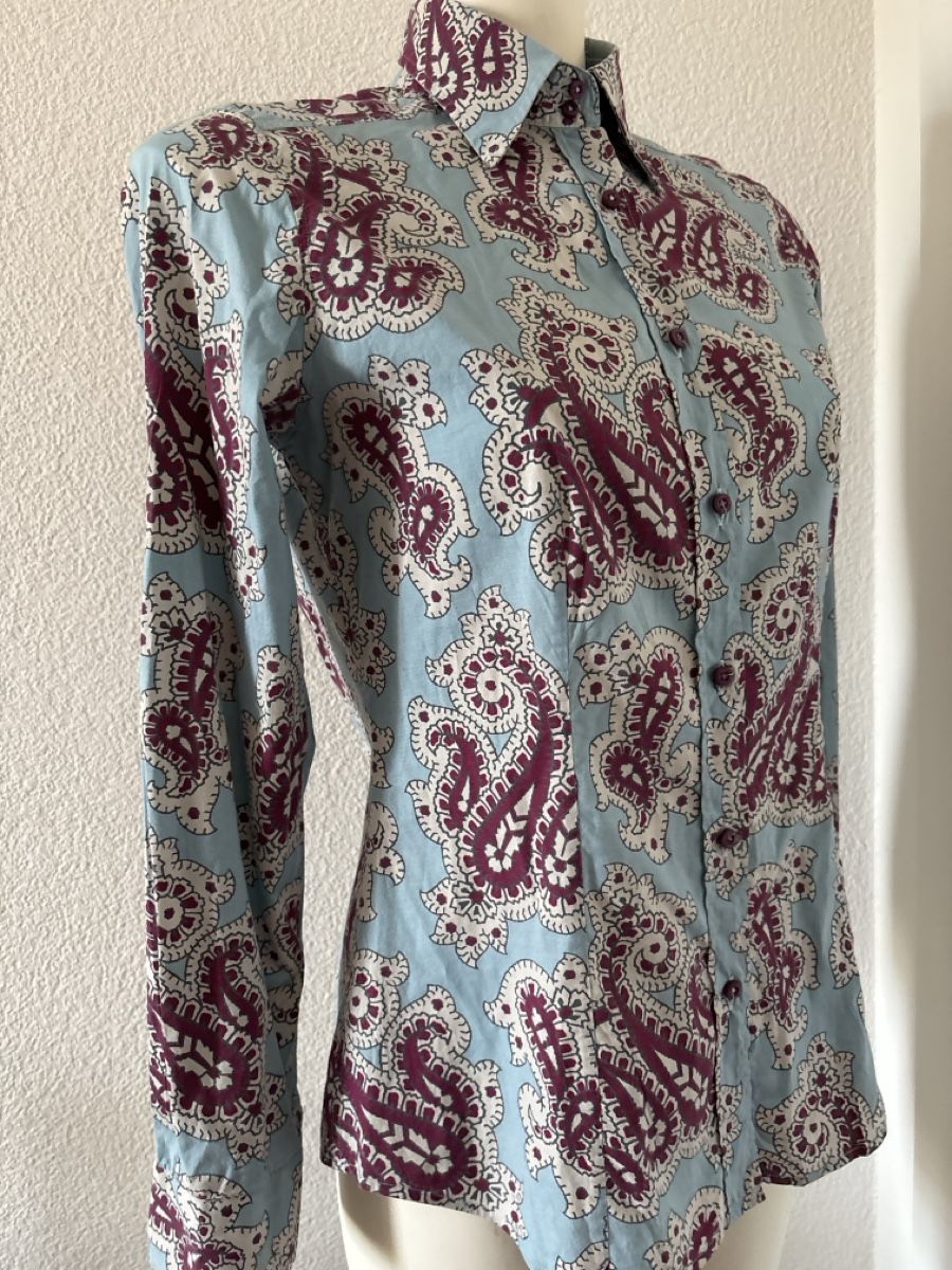 Etro Camicette: Hemd Etro Paisley Muster Grösse 44 – Usato da langenthal venduto da rundholz7 2