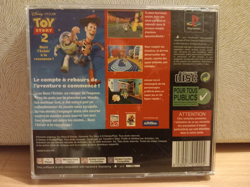 Jeu AZTEC Pour PlayStation 1 - Version Française - Boîtier Moyen, CD Restauré - Bon état Global