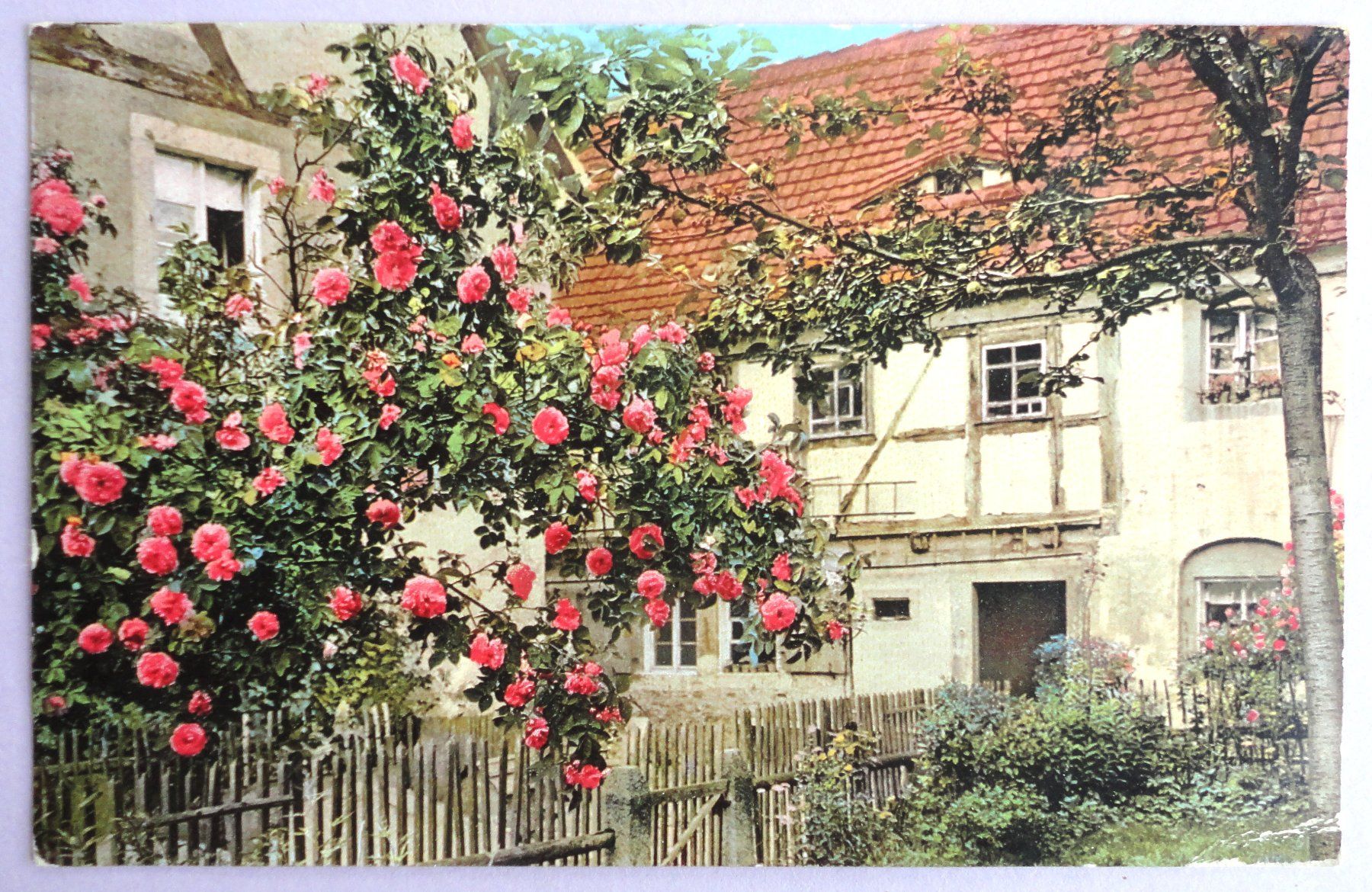 Ansichtskarten: La Maison aux roses – Defekt aus Fétigny von Billy2miny