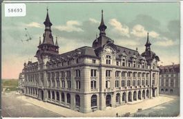 Bern - Postgebäude - Litho