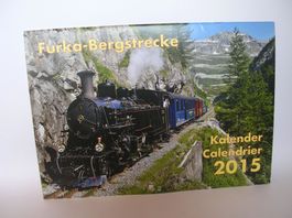 Furka-Bergstrecke, Kalender aus 2015