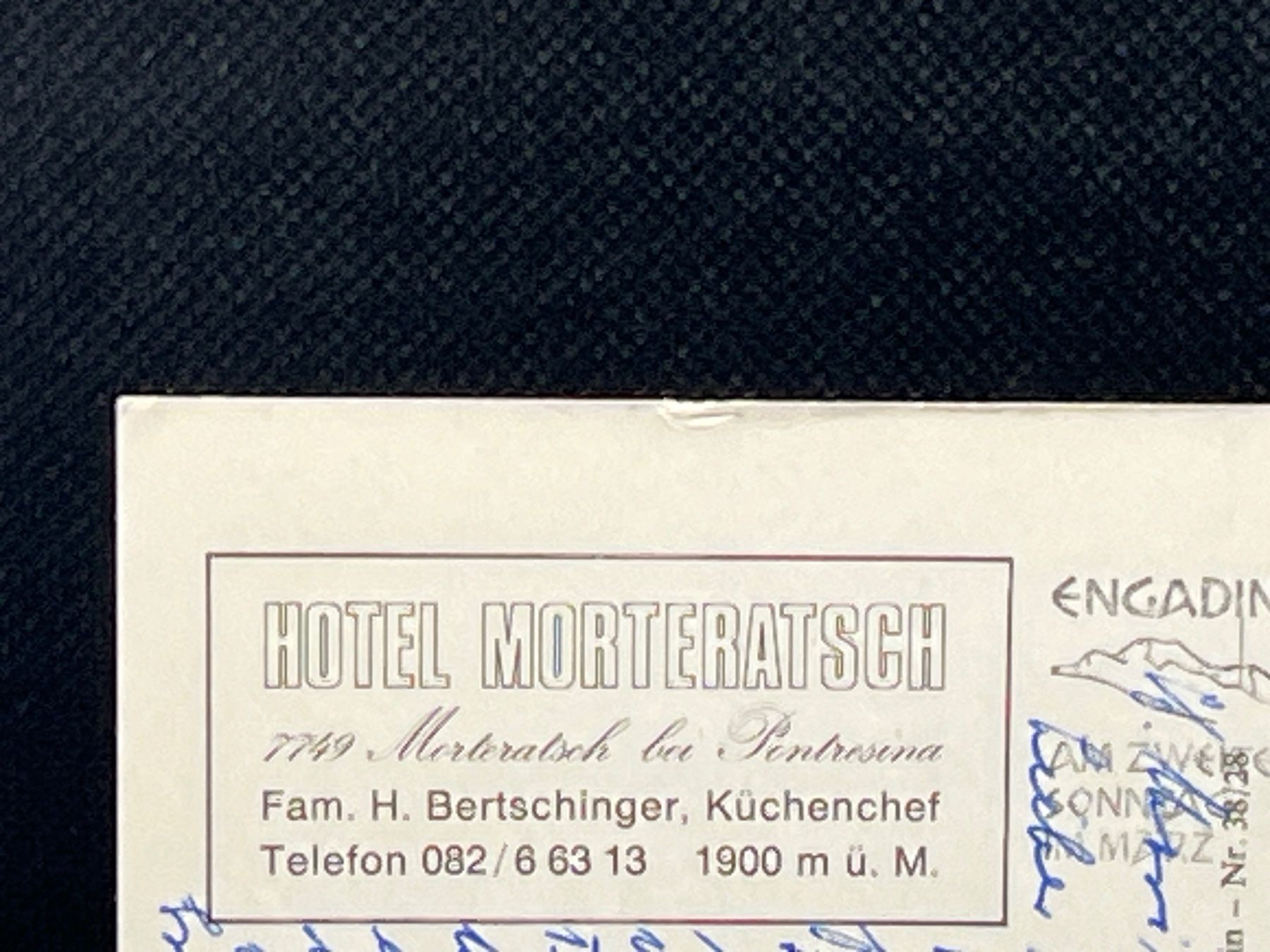 Ansichtskarten: Morteratsch – Gebraucht aus Widnau von Brusi9 2