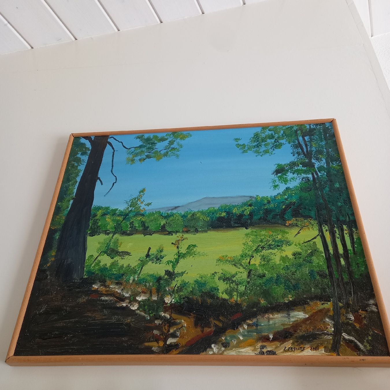 Dipinti: peinture a l'huile – Usato da St-Cergue venduto da VeganWarrior