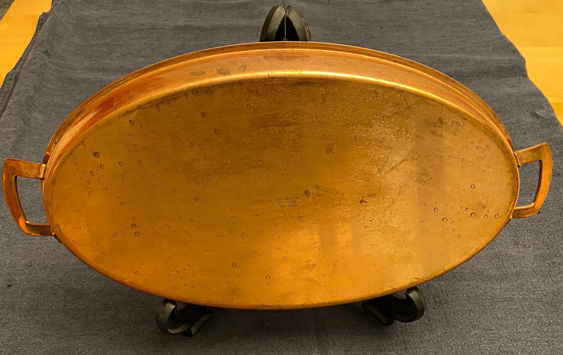 Padelle: Kupfer Bratpfanne oval – Usato da Oberentfelden venduto da dsommer57 1