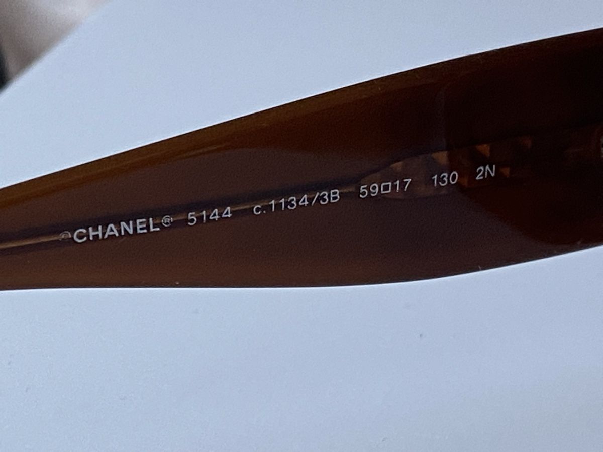 Chanel Occhiali & Lenti: Chanel Sonnenbrille Léopard Braun Vintage – Usato da Givisiez venduto da dor_xb9k 3
