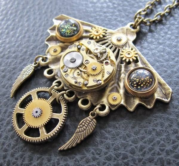 Altri gioielli: Uhrknall`s Unikat Steampunk Fächer – Nuovo (secondo la descrizione) da Schwanden GL venduto da UHRKNALL 1