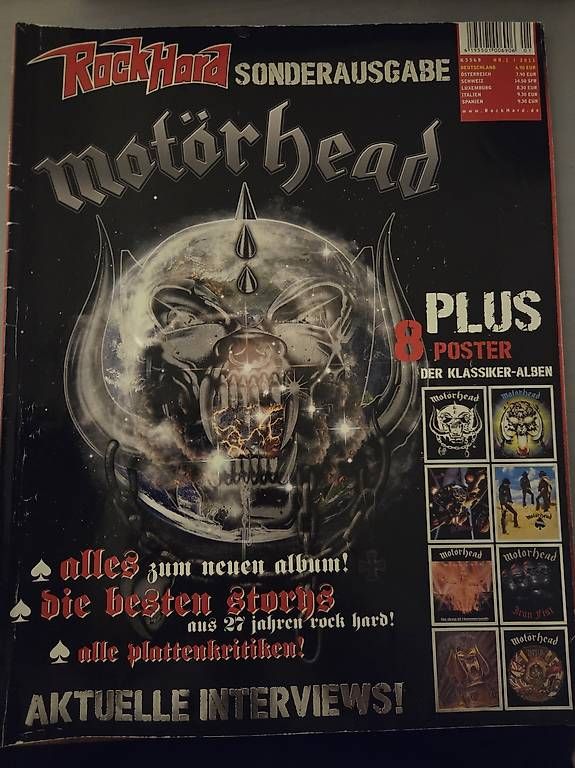 Riviste & Magazine: RockHard Sonderausgabe Motörhead – Usato da Lauerz venduto da betsan666