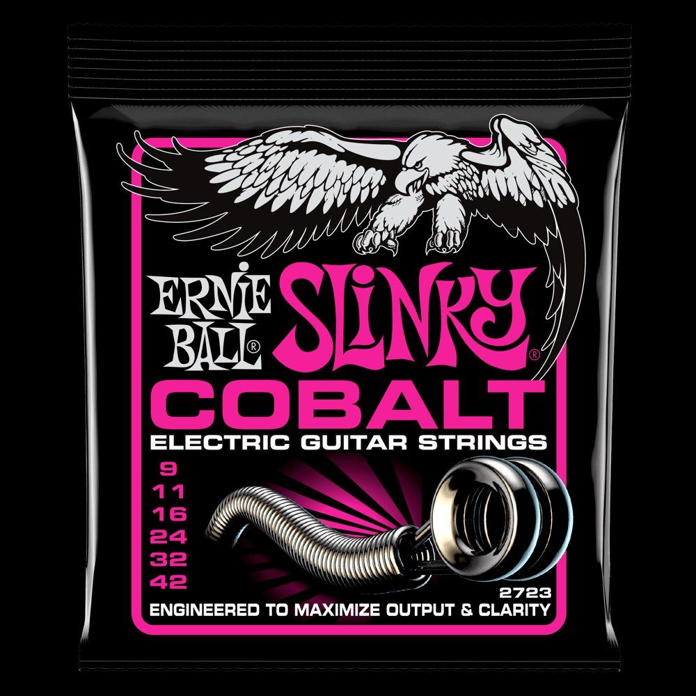 Musikinstrumente: Super Slinky Cobalt E-Gitarrensaiten 9-42 – Neu und originalverpackt aus Aarau von D-moll