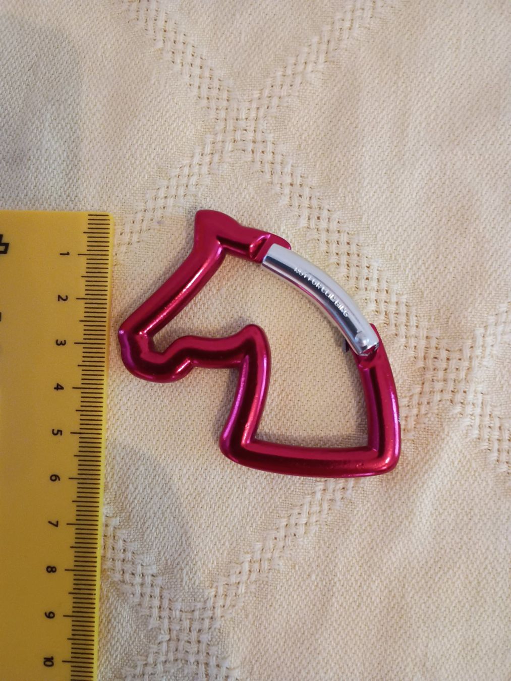 Kletterausrüstungen: Karabiner "PFERDEKOPF", ca.7 cm – Neu (gemäss Beschreibung) aus Buchs AG von ReaNaTsch 1