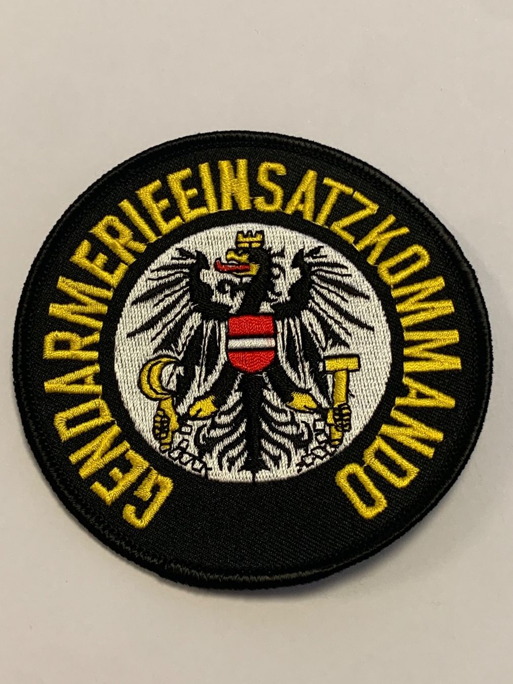 Toppe: Patch GENDAMERIEEINSATZKOMMANDO Österreich – Usato da Basel venduto da fasnachtsoutlet1965