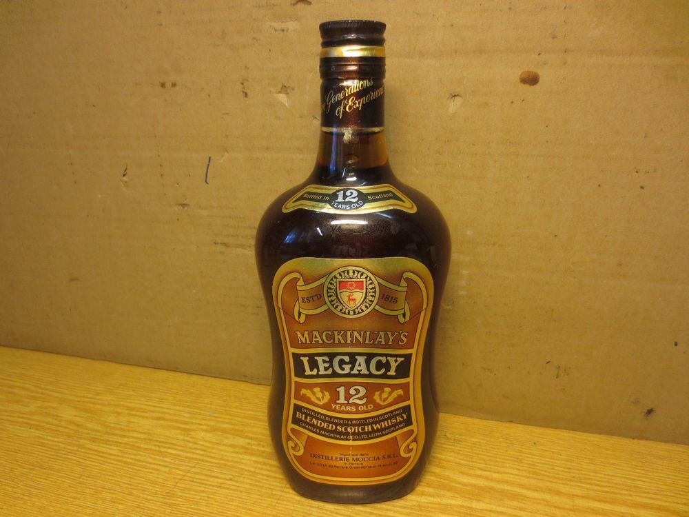 Mackinlay's Legacy 12 Y.o. Bottl.70/80's | Kaufen Auf Ricardo