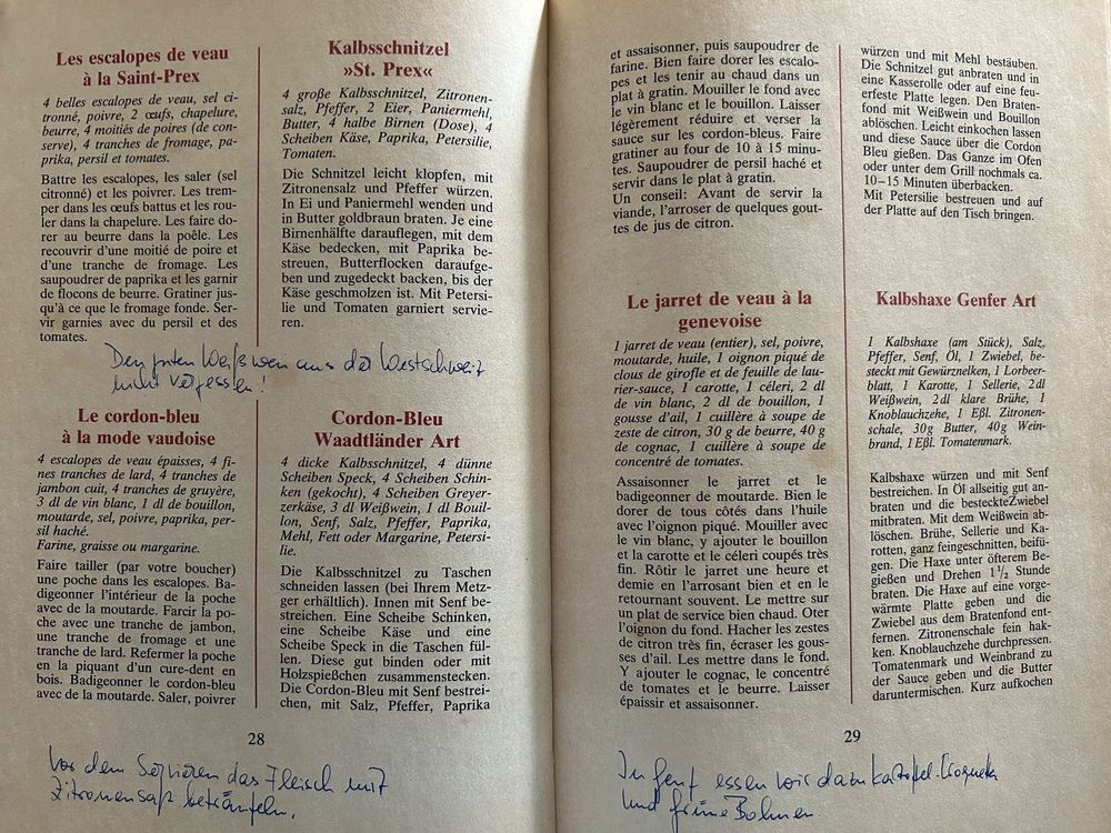 Das Kochbuch aus der Westschweiz - Lilo Mächler (Gebraucht) in ...