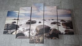 Wandbild 5 teilig